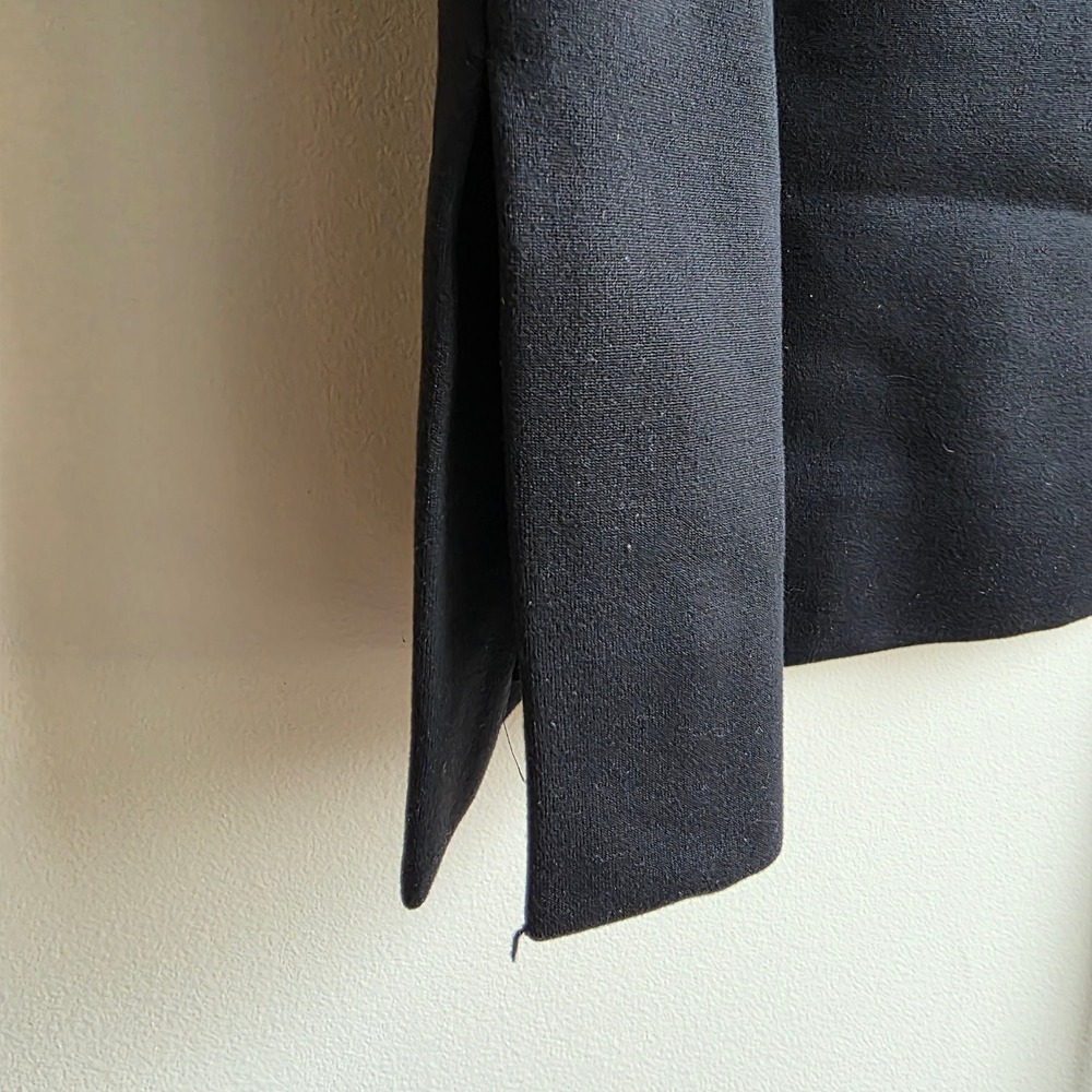 Dana Buchman Black Pencil Skirt Size 16 Workwear Professional Lined Office Comfy - Picture 3 of 6